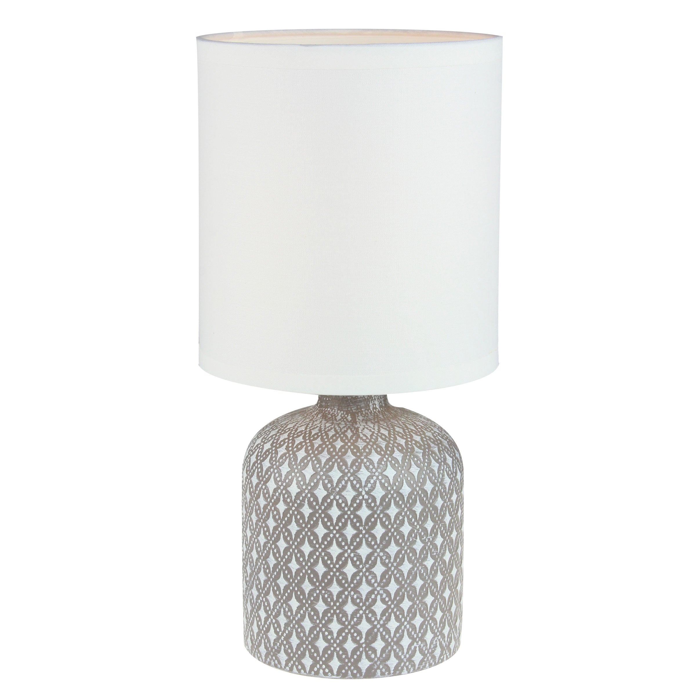 Vera Complete Table Lamp Taupe